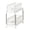 White, variant on YIMWNYI 2 Tier Sliding Shelves Storage Under Sink Organizer, Bathroom Kitchen Organizers, Pull Out Cabinet Drawer Shelf, Pantry Organizer, Durable Plastic, Easy Assembly, Dual Storage Solution
