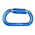 thumbnail image 4 of 25KN Locking Climbing Carabiner Clip, Heavy Duty for Rappelling Arborist Mountainee Auto, 4 of 8