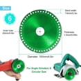 thumbnail image 3 of Clearance! Sweet Home Farm Indestructible Disc for Grinder New Composite Multifunctional Cutting Indestructible Disc Cut Everything In Seconds 4 Inch Thin Cutting for Angle Grinder One Size Green, 3 of 8