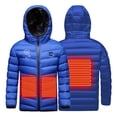 thumbnail image 4 of Coats for Teens USB Intelligent Constant Temperature Heated Windproof Plus Size Coat For Children Winter 3 Heated Jacket Coat Girls Fashion on Clearance, 4 of 8