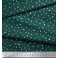 thumbnail image 2 of Soimoi Polyester Crepe Fabric Texture & Triangle Geometric Print Fabric by The Yard 42 Inch Wide, 2 of 3