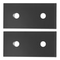 thumbnail image 1 of Plaque de Raccordement à 2 Trous, Résistance à la Compression Noire Délicate Rectangle Petite pour Commodes 3030,4040, 1 of 8