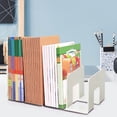 thumbnail image 4 of EGNMCR Acrylic Book Stand Reading Stand Desktop Fixed Book Clip Book Storage Artifact Storage Rack a bookend, 4 of 5