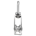 thumbnail image 3 of 3pcs Lifting Single Pulley Stainless Steel Heavy Duty Single Wheel Lifting Rope Pulley Block, 3 of 8