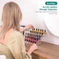 thumbnail image 2 of 5 Tier Nail Polish Rack Display Stand Acrylic Lipstick Holder Makeup Storage Organizer, 2 of 6