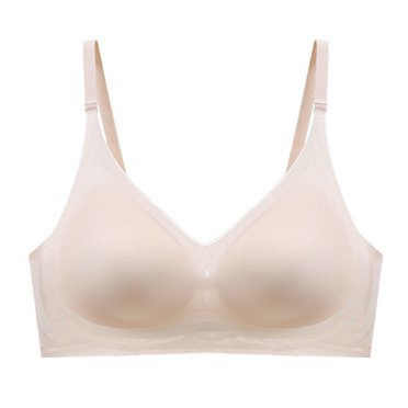 Timegard Summer Bras for Women Adjustable Strap Wirefree Comfort Full Coverage Everyday Lightly Lift Bra