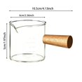 thumbnail image 2 of Glass Shot Cup Small Milk Pitcher Coffee Extraction Measuring Beaker, 2 of 5