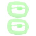 thumbnail image 3 of 2pcs Silicone Mouth Opener,  Cheek Retractor, Silicone Cheek Retractor Reusable Portable  Mouth Opener for Oral Inspection, 3 of 8