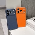 thumbnail image 2 of Case For Iphone 17/17 Pro/17 Pro Max/17 Air, Slim Anti-Shock Pattern Leather Case All-Inclusive Lens Protection Cover, 2 of 2