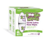 Boogie Wipes doux Saline Nez Wipes pour nez étouffant - Sans parfum, 90 Nombre