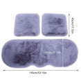 thumbnail image 3 of Openpig Imitation Seat Cover Car Seat Cushion Interior Plus Velvet Thick Warm Three-piece Set, 3 of 3