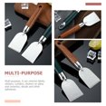 thumbnail image 3 of SHISUYAN Stainless Steel Scraper Tool for Kitchen Use Brown Multi Purpose Easy to Apply and Store 7.5 inch, 3 of 8