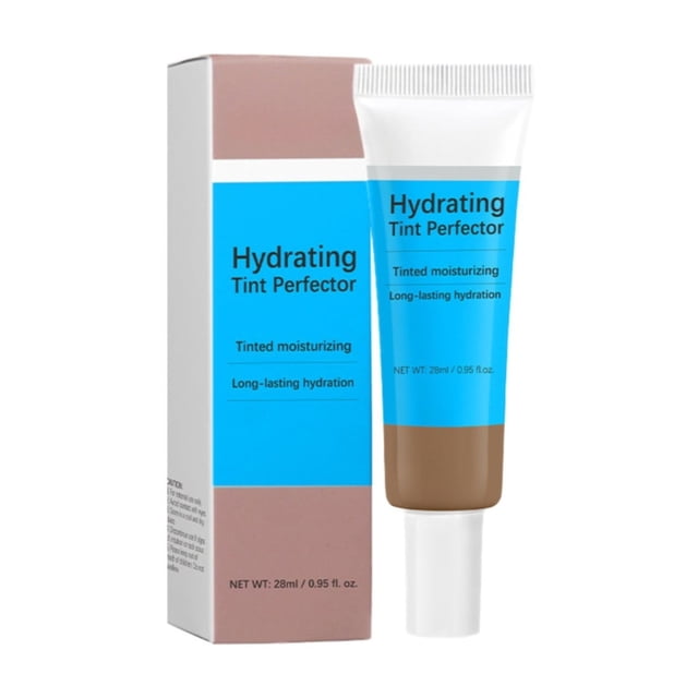 Makeup April Deals|Bradem Hydraluminous Skin Tint Release Tinted Moisturizer with a Hydrating Concealer Lakerain Tinted Moisturizer Lightweight Formula to Light Coverage Makeup Medium