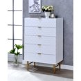 thumbnail image 1 of ACME Fredrick Chest in White & Gold, 1 of 2