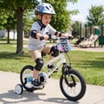 thumbnail image 3 of Costway 12 Inch Kids Bike with Training Wheels. Dual Hand & Coaster Brakes. Adjustable Seat, 3 of 10