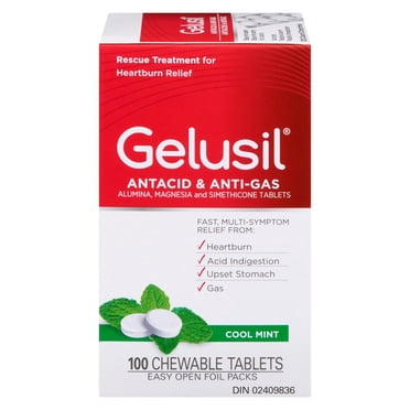 Gelusil Antiacide & Anti-Gaz Menthe Fraîche