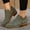 Army Green, variant on Amzcrzy Ankle Boots for Women Women's Fashion Color Boots Chunky Heel Low Heel Pointed Toe Back Zipper Short Boots Womens Booties Women's Boots Booties for Women Boots for Women Womens Boots