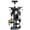 Dark Grey, variant on PawHut 62" Cat Tree, Multi-Level Cat Tower with Scratching Post, Light Grey