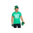thumbnail image 3 of Mens Warning Prone to Shenanigans and Malarkey T Shirt Saint Patricks Day Tee (Green) - L, 3 of 4