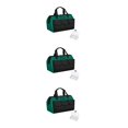 thumbnail image 4 of QualitChoice Tool Bag Woodworking Electrician Bags Storage Box Adjustable Waterproof Large Capacity Maintenance Hardware Tools Kit Black Green/13 inch 3PCS, 4 of 6