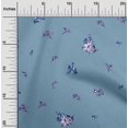 thumbnail image 1 of oneOone Viscose Chiffon Fabric Leaves & Flower Floral Printed Craft Fabric BTY 42 Inch Wide, 1 of 4