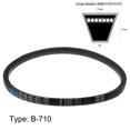 thumbnail image 2 of Uxcell B710 V Belts Drive Belt 710mm Inner Girth Rubber for Power Transmission, 2 of 6