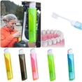 thumbnail image 3 of Mini Brosse à Dents Pliante 1 Adulte Arc-en-Ciel Portable Compacte Mignonne de Voyage, 3 of 6