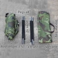 thumbnail image 4 of yeacher Camouflage Pattern Camping Single Tent Backpacking Tent For Camping And Hiking, 4 of 7