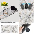 thumbnail image 5 of Grey Gold Line Marble Extended Gaming Mouse Pad XXL Desk Pad, Large Mousepad for Wireless Mouse (31.5x15.75 in), Big Keyboard Mouse Mat Non-Slip Rubber Base Mousepad with Stitched Edges, 5 of 5