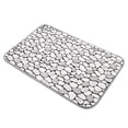 thumbnail image 2 of RYRDWP Tapis de Bain en Mousse à Mémoire de Forme Rayée Tapis de Salle de Bain en Velours Absorbant Doux, Points sur la Face Inférieure, Tapis de Bain Lavable en Machine, Tapis de Tapis, 2 of 8