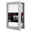 thumbnail image 1 of SECO Lockable Indoor/Outdoor Poster Frame Case, Silver, 40 x 60", 1 of 4