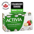 thumbnail image 2 of Activia Boisson de Yogourt Probiotique, Fraise-Banane, Système Immunitaire, 8x93ml, 2 of 7