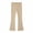 Khaki, variant on BLVB Girls Flare Leggings High Waist Bell Bottom Casual Dance Pants Kids Cotton Clothes for Toddler Teen Girl 3–16 Years