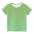 thumbnail image 4 of Birdeem Chemises pour Filles Chemises pour Enfants T-Shirt Graphique à Manches Courtes Col Rond Crop Top pour Filles et Garçons de 3 à 14 Ans T-Shirt Tee, 4 of 12