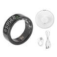 thumbnail image 2 of Smart Health Ring, Step Counting 5ATM Rainproof Multiple Sports Modes Fitness Tracker Smart Ring with APP for Women for Cycling Type 8,Type 9,Type 10,Type 11,Type 12,Type 13,Type, 2 of 7