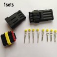 thumbnail image 1 of Electrical Waterproof Connector 1 2 3 4 5 6 Pin Way Superseal Car Boat Kit Clip, 1 of 6
