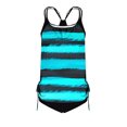 thumbnail image 5 of Xdegoge Plus Size Clearance Two Piece Women's Swimsuit Tankini Printed Tummy Control Bathing Suits Full Coverage Swim Suits with Shorts Bathing Suits Set Plus Size 2 Piece Tankinis Swimwear, 5 of 5