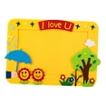 thumbnail image 2 of Rongfmy DIY Picture Frame Craft Frames Set Photo Frame for Bedroom Shelf Arts Crafts I Love You Yellow, 2 of 9