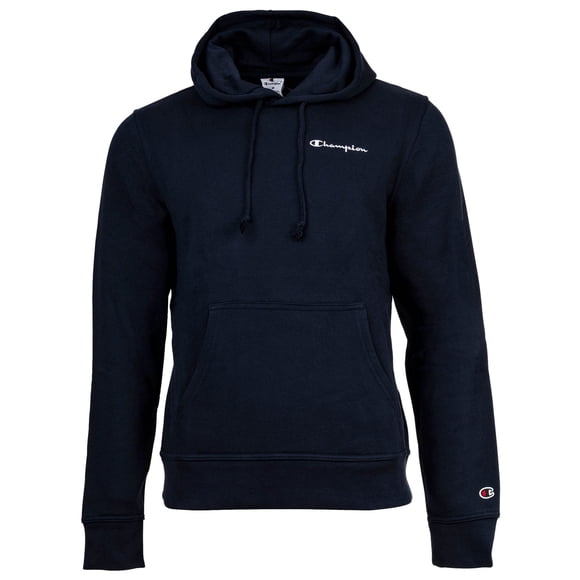 Champion Men Hooded Sweatshirt - Hooded Sweatshirt, Heavy Soft, Fleece, Embroidered Logo Dark blue L (Large)