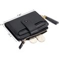 thumbnail image 4 of Women's RFID Mini Soft Leather Bifold Wallet With ID Window Card Sleeve Coin Purse, 4 of 5
