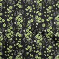 thumbnail image 1 of oneOone Rayon Green Fabric Floral Craft Projects Decor Fabric Printed By The Yard 56 Inch Wide, 1 of 4