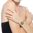 thumbnail image 3 of EeaseCA Crystal Living Memory Locket Bracelet Jewelry for Floating Charms Gift (White K), 3 of 8