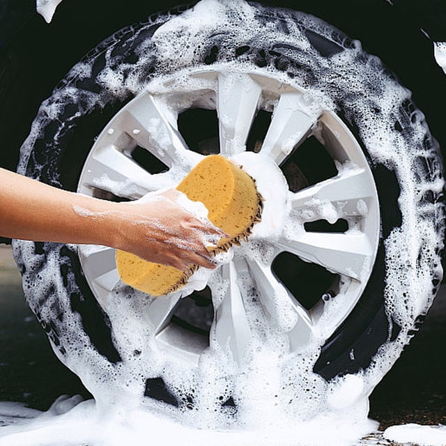 Chmadoxn Long Haired Car Wash Sponge Cleaning Sponge Sponge brush