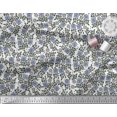 thumbnail image 3 of Soimoi Silk Fabric Leaves & Floral Block Decor Fabric Printed Yard 42 Inch Wide, 3 of 3