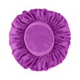 thumbnail image 2 of Riforla Bonnet en Satin Bonnet en Soie Bonnet de Nuit pour Femmes Très Grand Réversible Ajustable Bonnet en Satin Sommeil Cheveux Bouclés Naturels Soins Capillaires H, 2 of 9