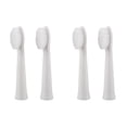 thumbnail image 1 of Têtes de Brosse de Rechange pour Brosse à Dents EW0972, Blanc, 4 Unités, 1 of 8