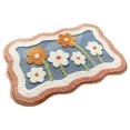 thumbnail image 1 of 40x60cm - Bath Rug Quick Drying Foot Wipe Mat Thick Absorbent Non- Floral Bathroom Carpet Machine Washable Soft Decorative Floor Mat for Home and Entryway, 1 of 4