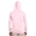 thumbnail image 3 of Jerzees Adult NuBlend Full Zip Hooded Sweatshirt, M, Athletic Heather, 3 of 4