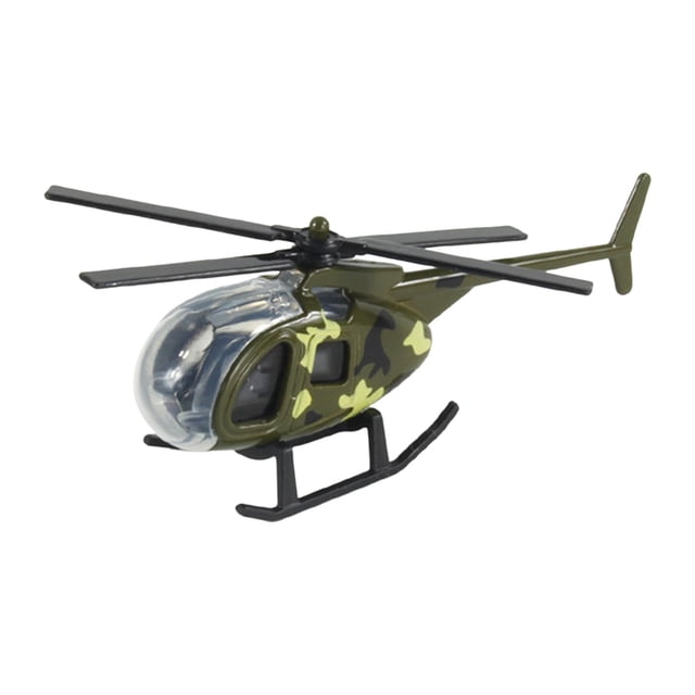 1/64 Diecast Alloy Helicopter Party Favor Desktop Decor Collection Aircraft