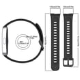 thumbnail image 3 of Premium Silicone Sports Sweat Proof Solid Color Watch Band With Convenient Adjustment And Wide Compatibility Compatible With Smartwatch, 3 of 5